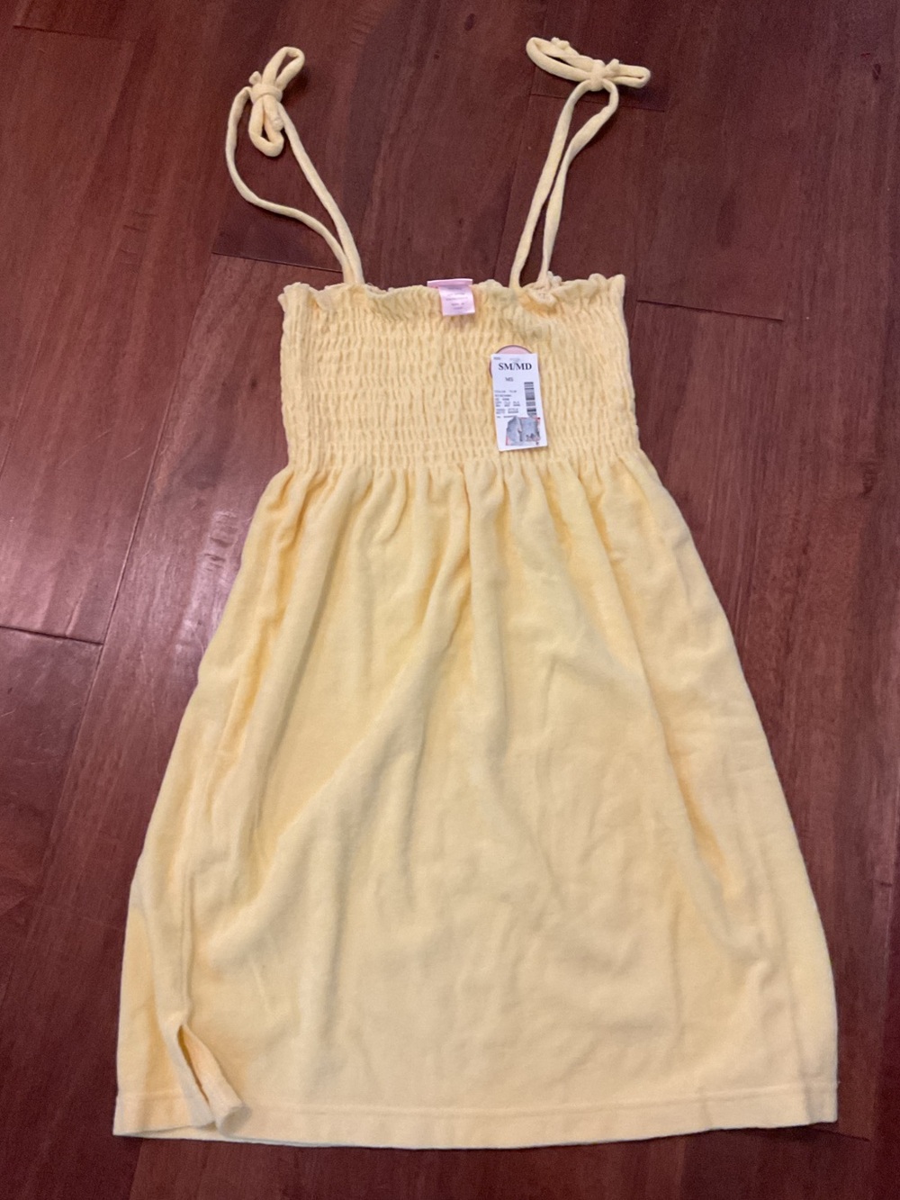 NWT vintage old stock terry cloth Sex & the City dress